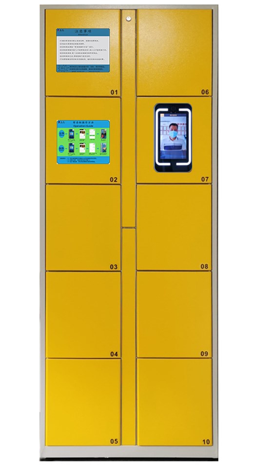 振耀人臉識別柜，人臉識別寄存柜，人臉識別更衣柜