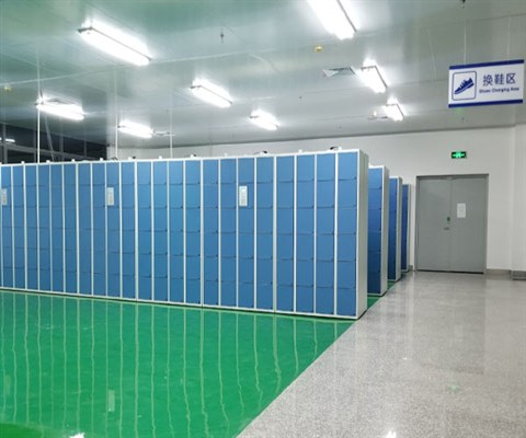 工廠員工電子工衣柜（帶抽風(fēng)除臭功能）