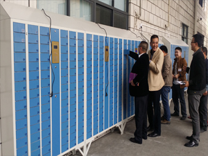 旺盈集團(tuán)96門員工手機(jī)柜應(yīng)用案例