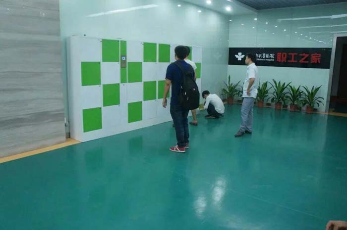 深圳兒童醫(yī)院儲物柜應用-振耀科技