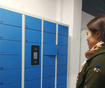 紅外人臉識(shí)別寄存柜,雙目人臉識(shí)別柜